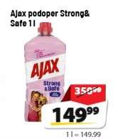 Ajax podoper Strong&Safe 1l