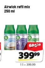 Airwick refill mix 250 ml