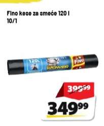 Fino kese za smeće 120 l 10/1