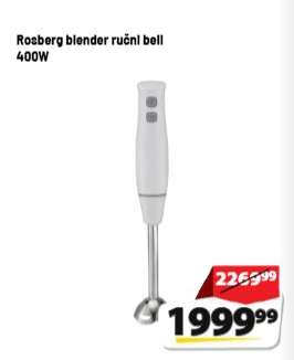 Rosberg blender ruční bell 400W