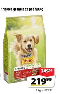 Friskies granule za pse 500 g