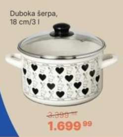 Duboka šerpa, 18 cm/3 l
