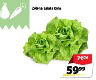 Zelena salata kom