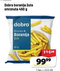 Dobro boranija žuta smrznuta 450 g