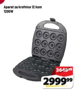 Aparat za krofnice 12 kom 1200W