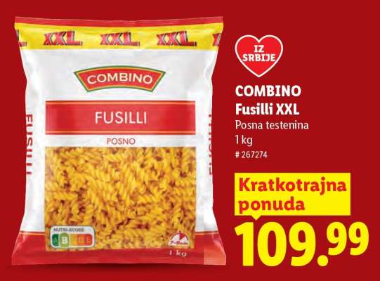 Combino Fusilli XXL