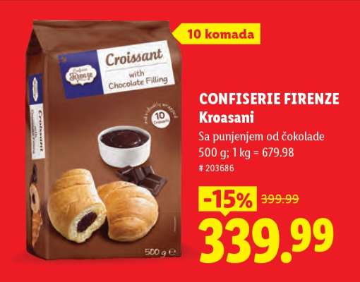 CONFISERIE FIRENZE Kroasani