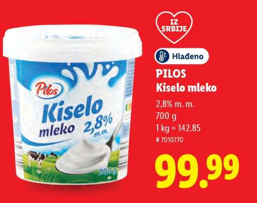 Pilos Kiselo mleko