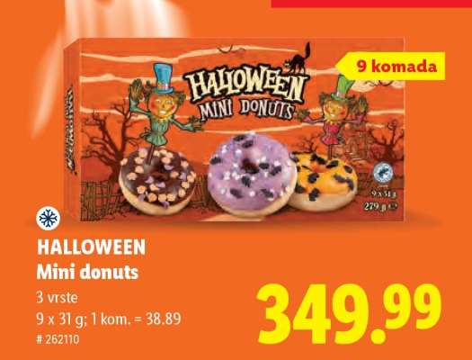 Halloween Mini donuts