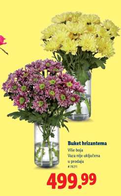 Buket hrizantema