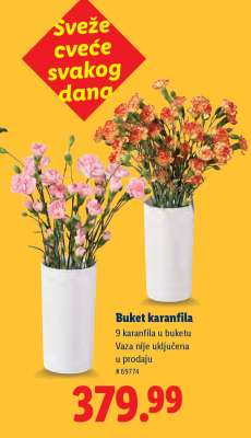 Buket karanfila