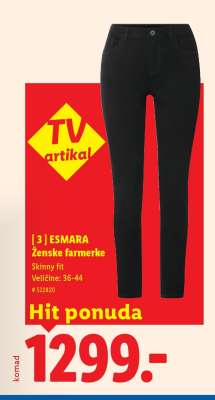 Esmara Ženske farmerke