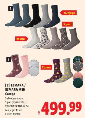 esmara / esmara MEN Čarape