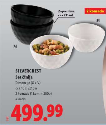 SILVERCREST Set činija