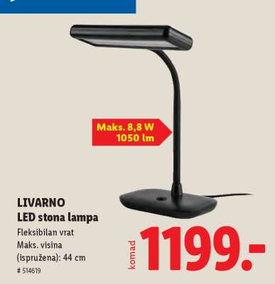 Livarno LED stona lampa