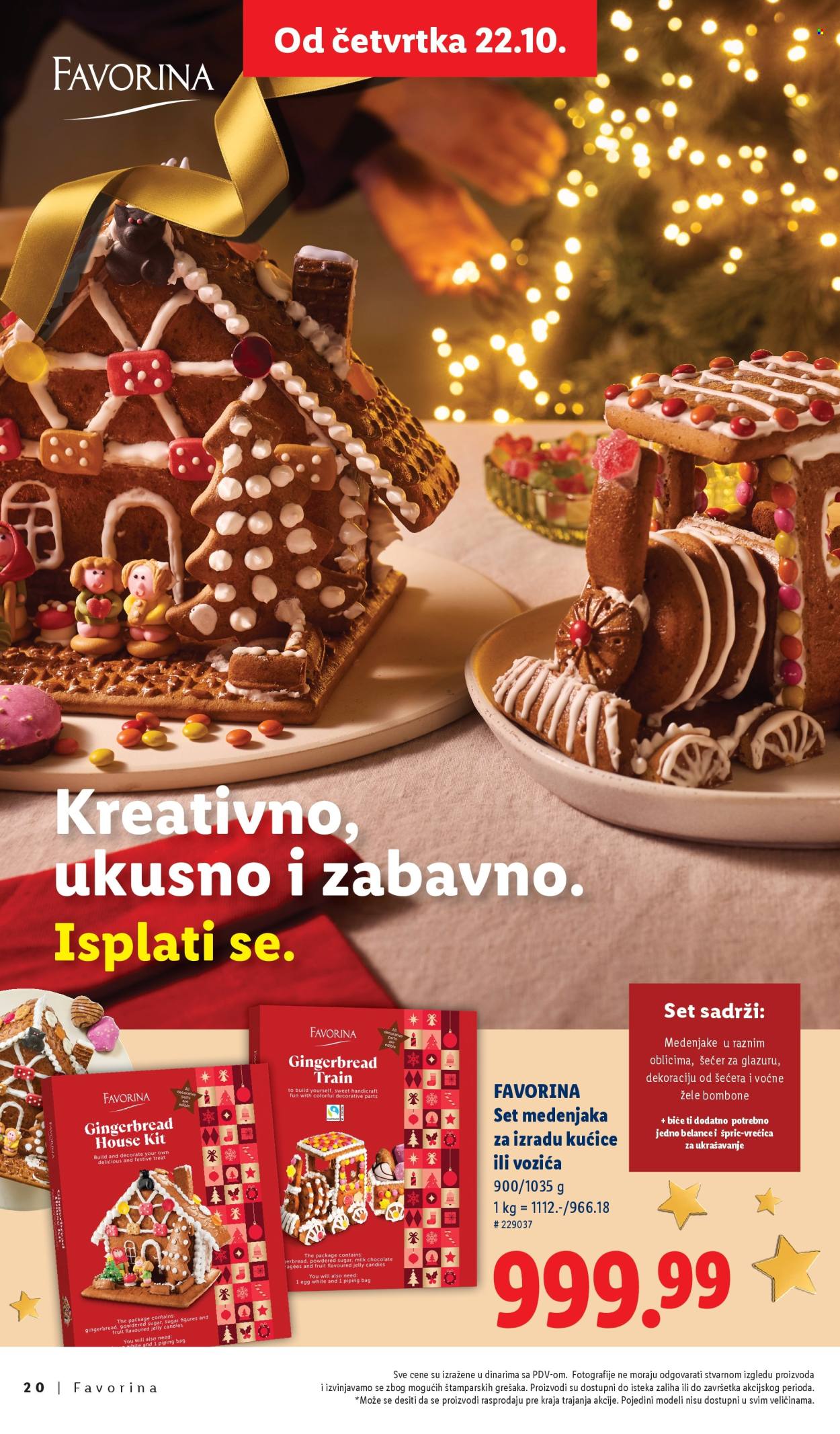 Lidl katalog. Stranica 20