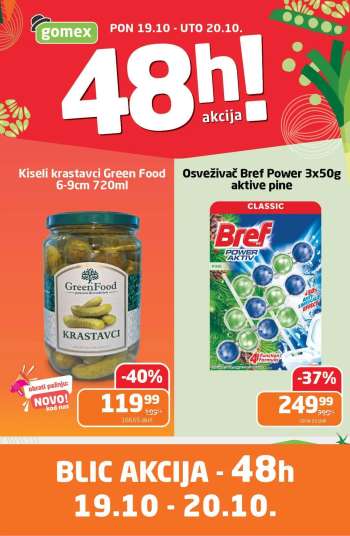 Gomex katalog - 19.10.2026 - 20.10.2026.
