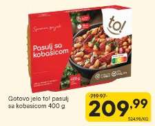 Gotovo jelo to! pasulj sa kobasicom 400 g