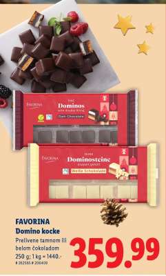 Favorina Domino kocke