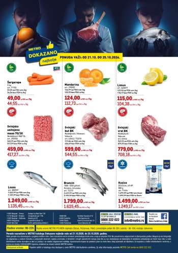 Metro katalog - 21.10.2026 - 25.10.2026.