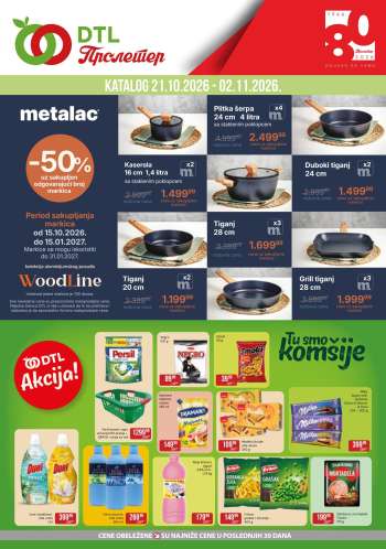 Metalac Proleter katalog - 21.10.2026 - 02.11.2026.