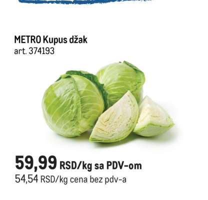 METRO Kupus džak