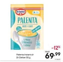Palenta instant sir
