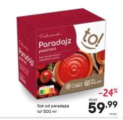 Sok od paradajza