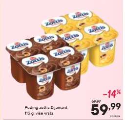 Puding Zottis Dijamant