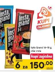Kafa Grand 14-18 g, više vrsta