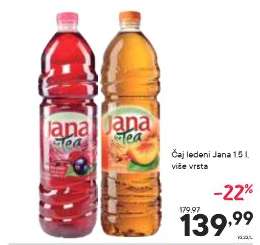 Čaj ledoni Jana 1.5 l