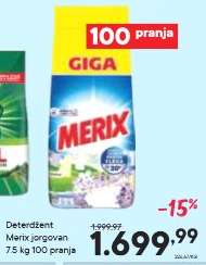 Deterdžent Merix jorgovan