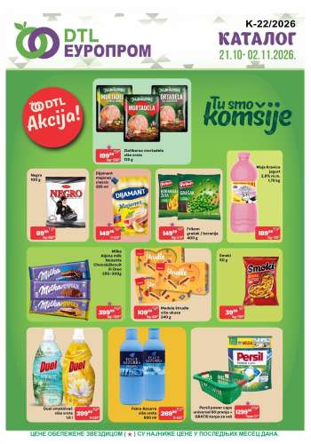 Europrom katalog - 21.10.2026 - 02.11.2026.
