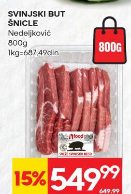 SVINJSKI BUT ŠNICLE
