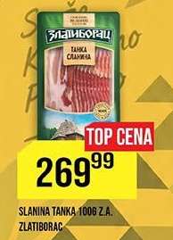 Slanina Tanka 100g Z.A. Zlatiborac