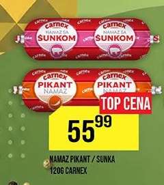 Namaz Pikant / Šunka 120g Carnex
