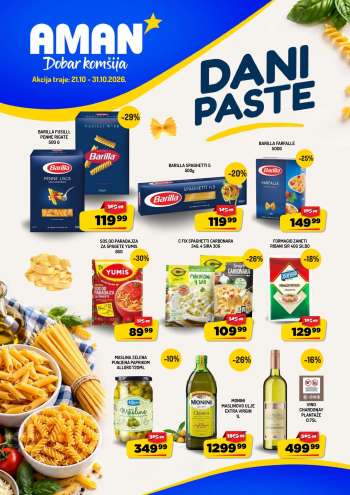 Aman katalog - 21.10.2026 - 31.10.2026.