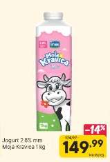 Jogurt 2.8%mm Moja Kravica