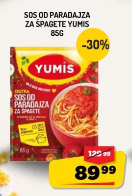 Sos od paradajza za špagete Yumis 85g