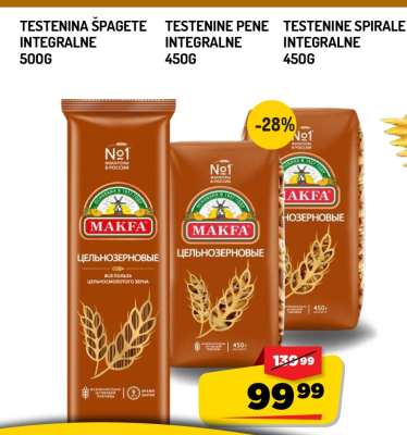 Makfa Integral Pasta