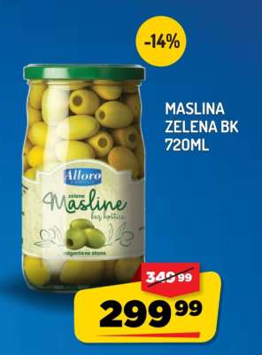 Maslina Zelena BK 720ml