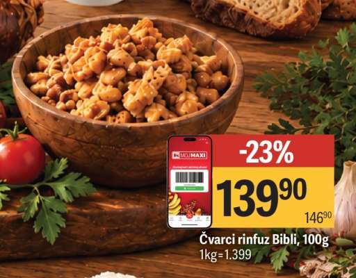 Čvarci rinfuz Bibli, 100g