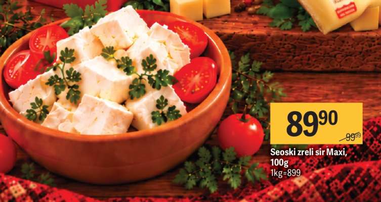 Seoski zreli sir Maxi, 100g