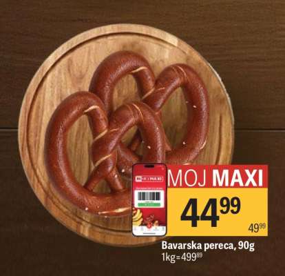 Bavarska pereca, 90g