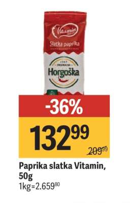 Paprika slatka Vitamin, 50g