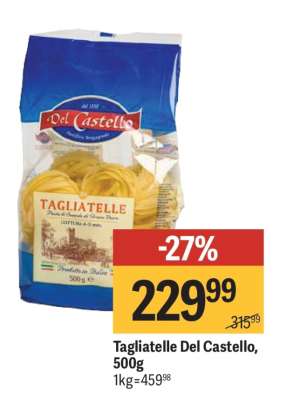 Tagliatelle Del Castello, 500g