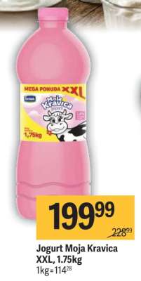 Jogurt Moja kravica xxl 1,75kg