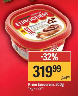 Krem Eurocrem 500g