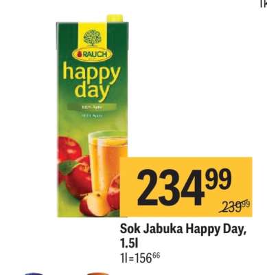 Sok Jabuka Happy Day 1.5l