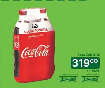 Coca Cola 2×2l